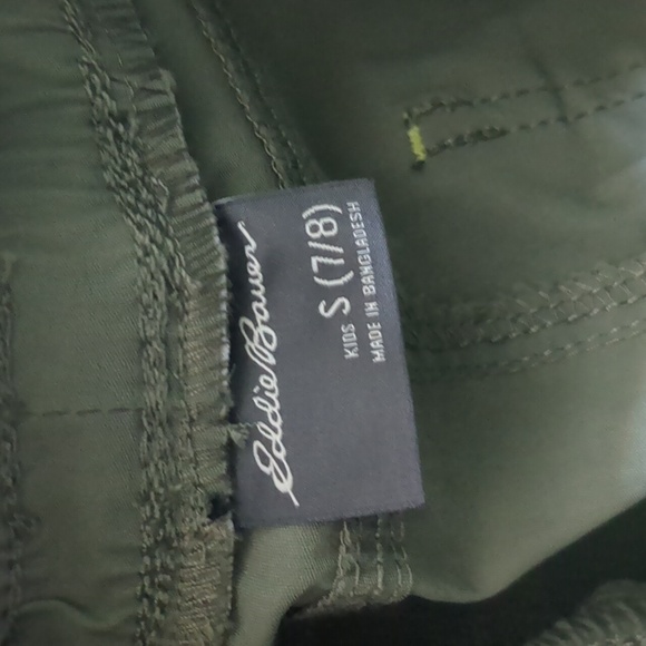 Eddie Bauer Kids Olive Pants - Picture 2 of 4